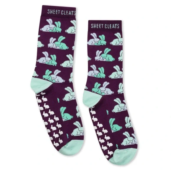 Matt Rife sheet cleats bunny socks