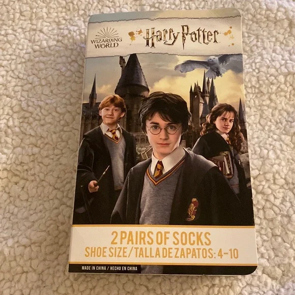 Harry‎ Potter 2 Pair of Socks Box Set