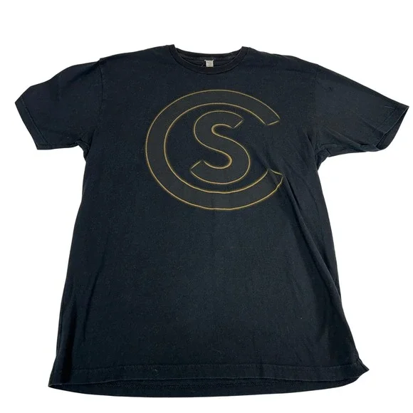 Cole Swindell 2017 Concert Tour Graphic T-Shirt Mens Large Black Next Level
