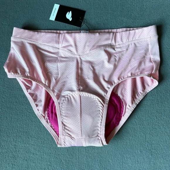 NWT Women's Pink Padded Bike Cycling Underpants Shorts size‎ XL