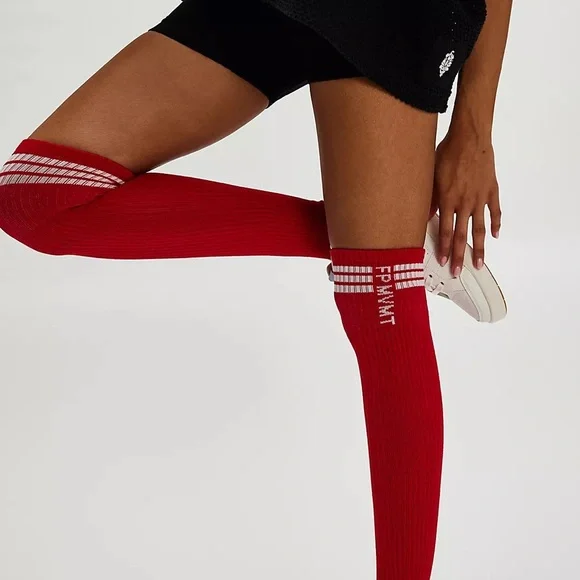 Free People | Race Pace Stripe Scrunch‎ Socks