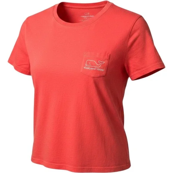 VINEYARD VINES RED WHALE‎ BOAT TSHIRT SIZE XS
