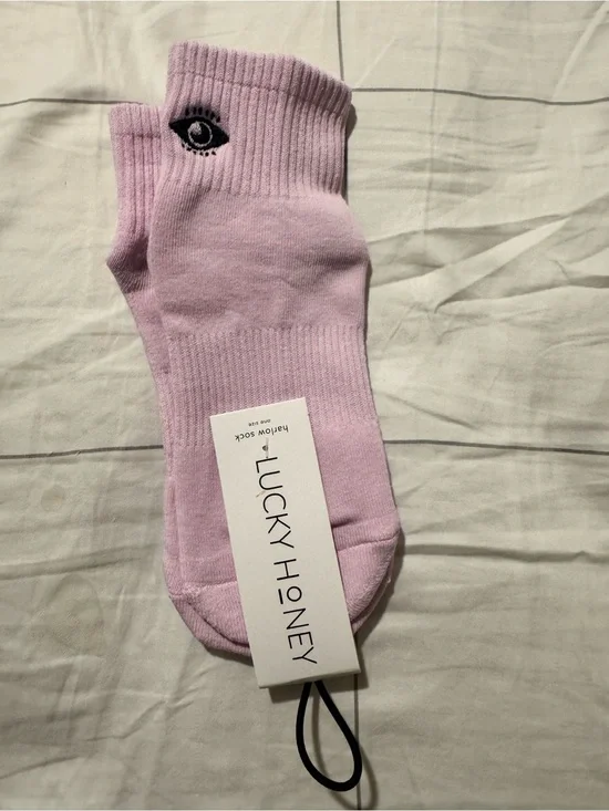 Lucky Honey NWT grip socks