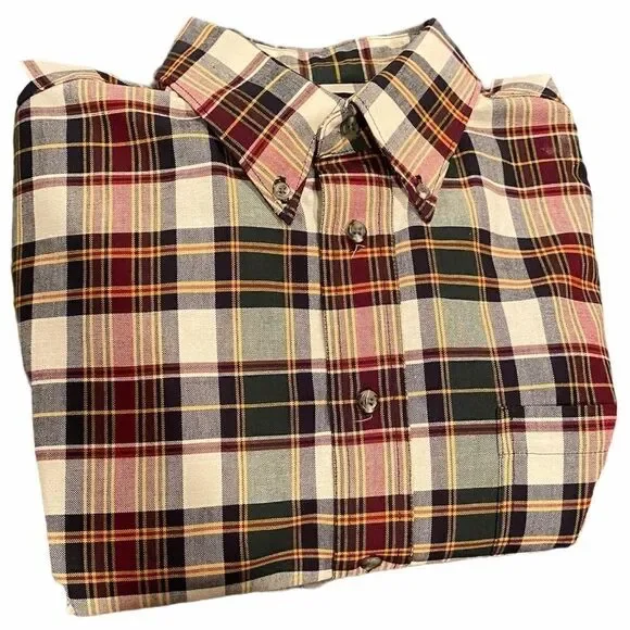 Twenty X Button Up Plaid Shirt Size Large