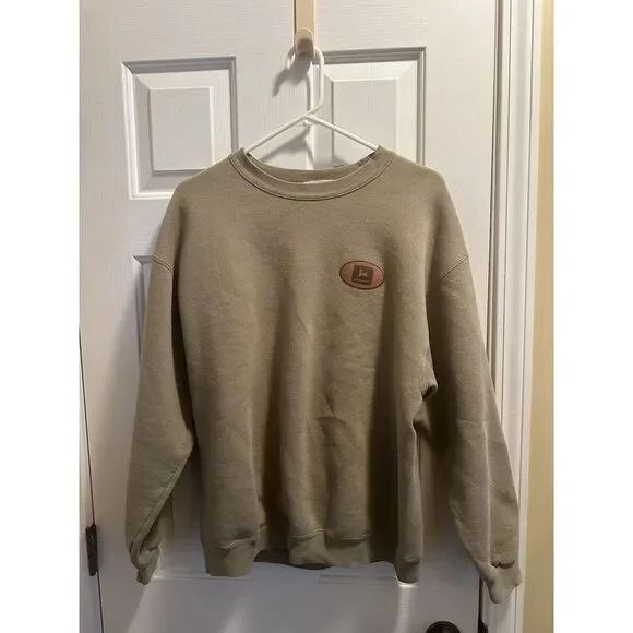 Vintage Beige Lee Ultraweight Cotton Blend John‎ Deere Large