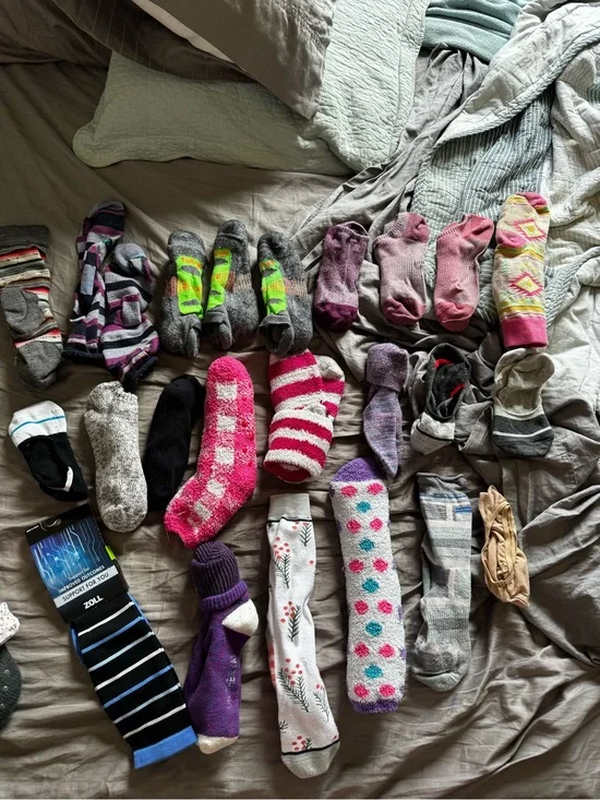 Women’s Mixed Cozy Socks - Assorted Colors