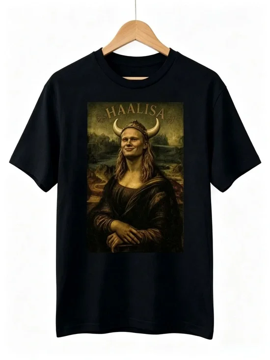 Erling Haalisa Haaland Funny Norway Soccer T-shirt Unisex