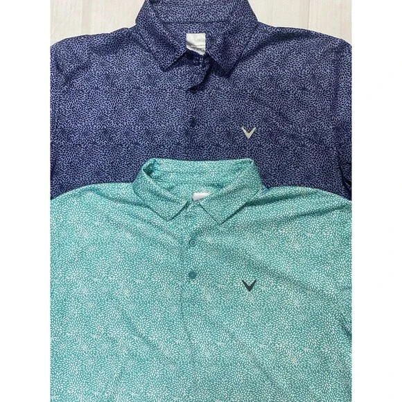 Callaway Set of 2 Men’s Polo Opti-Dri Performance Golf