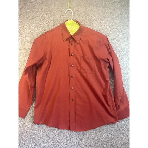 Croft & Barrow‎ Men's 17.5 (36) Dress  Shirt  Easy Care  Preppy