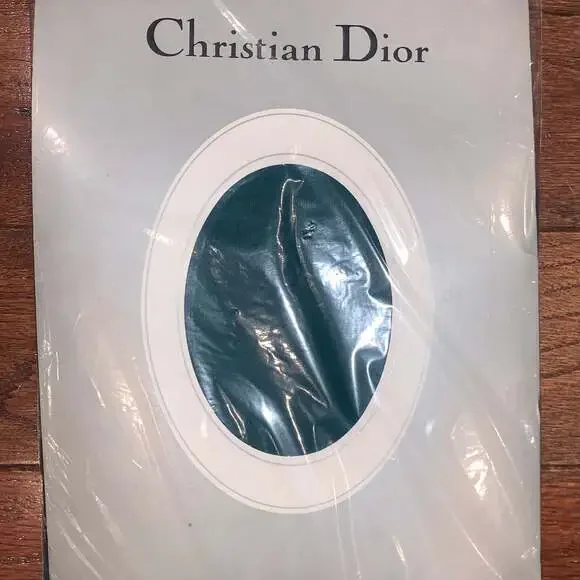 Vintage Christian Dior‎ Pantyhose Stockings Size 2 Hunter Green – New in Package
