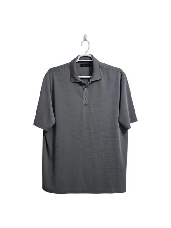 Bugatchi Octavio Polo Shirt In Gray Sz XXL