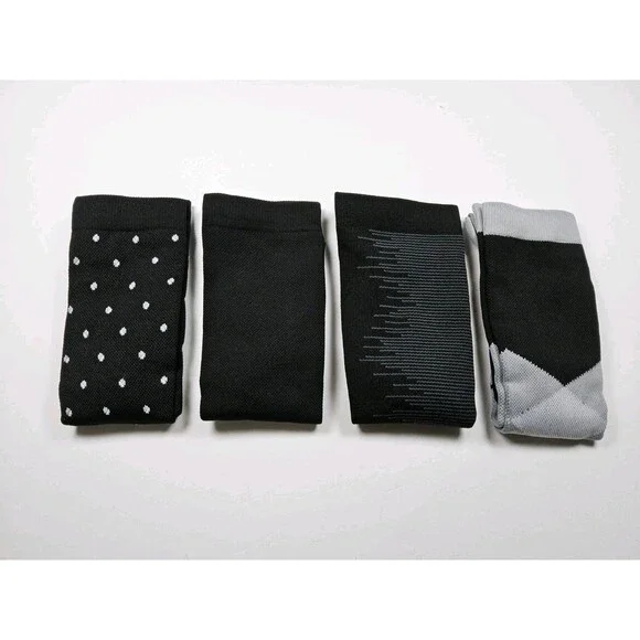 Unbranded Compression Lot Of 4 Pairs Socks Size S/M