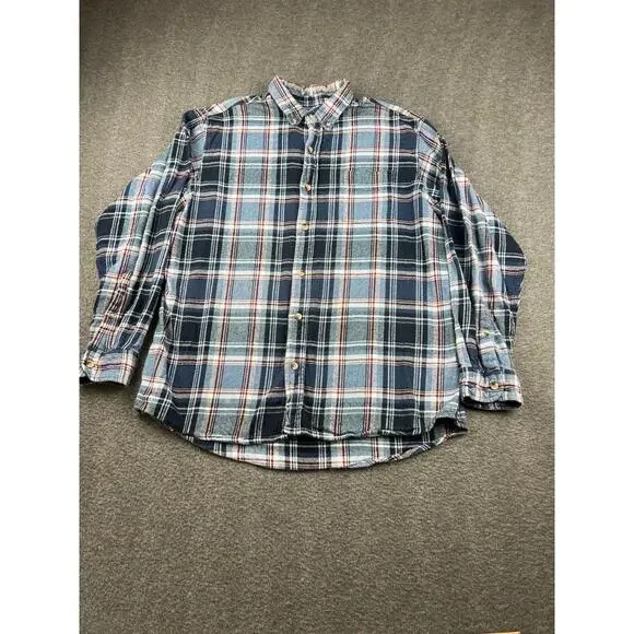 Red Head Brand Co Mens XL Plaid‎ Casual Shirt Size XL