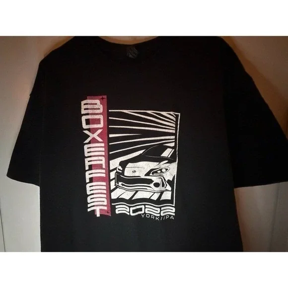 2022 Boxerfest York Pennsylvania Subaru Car Festival Graphic T-Shirt Sz Mens‎ XL