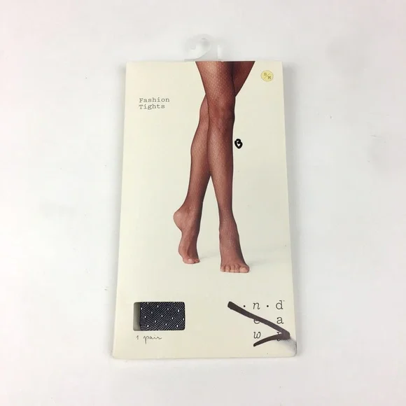 Fashion‎ Tights Ebony Black Small Med Fishnet Style