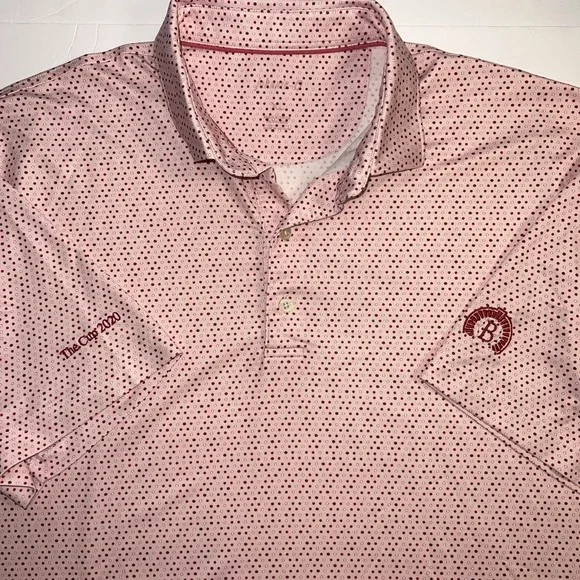 Johnnie-O Pink Shirt Men's XL The Cup‎ 2020 