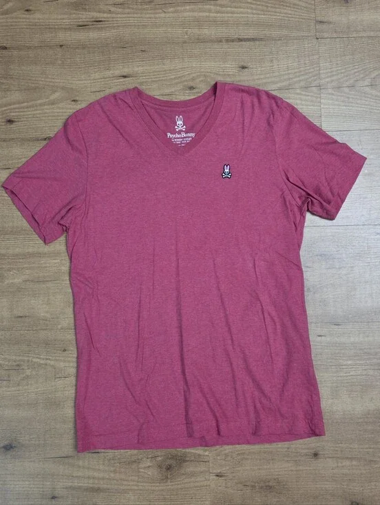 Psycho Bunny V-Neck Short Sleeve T-Shirt