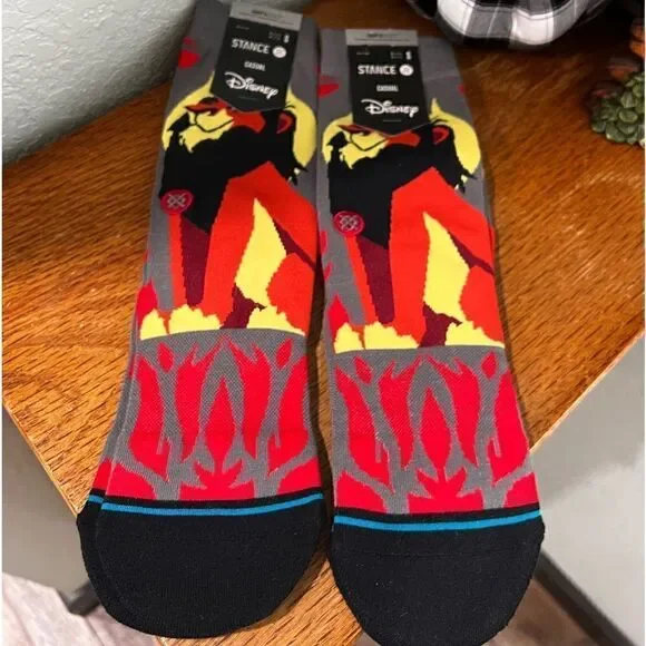 NWT Stance Disney Lion King Casual Socks Women Size 5- 7.5 #S8