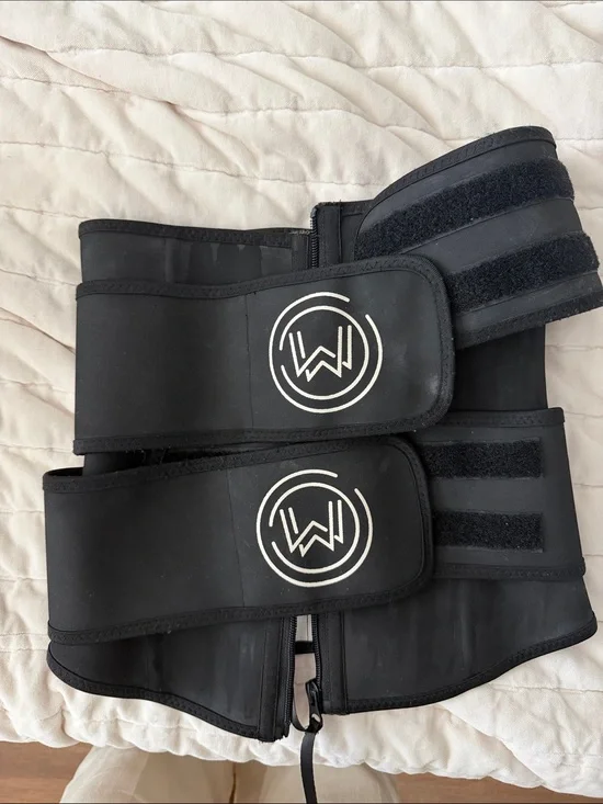 WhatWaist Black Vapor Waist Band - Size S