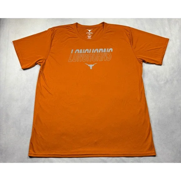 Texas Longhorns Shirt Mens 4XL Burnt Orange‎ We Are Texas Performance B900M