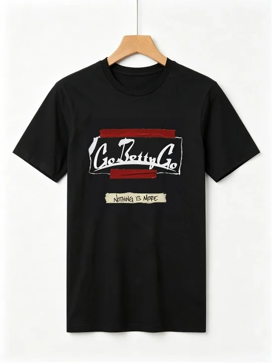 Go Betty Go Nothing Is More Album Cover Graphics Womens Mens T-shirt Unisex