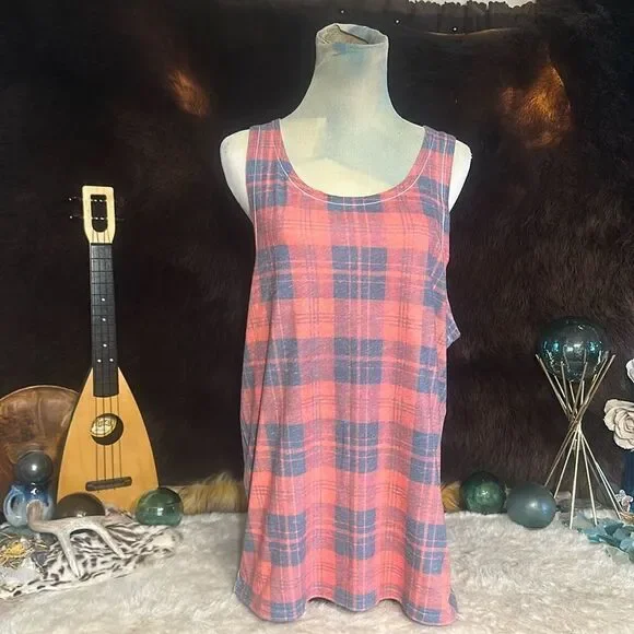 Siva tank top L (1000A)