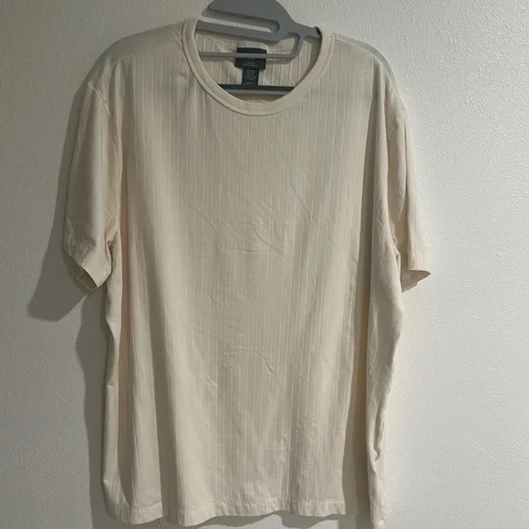 H&M‎ Cream Short Sleeve Tee