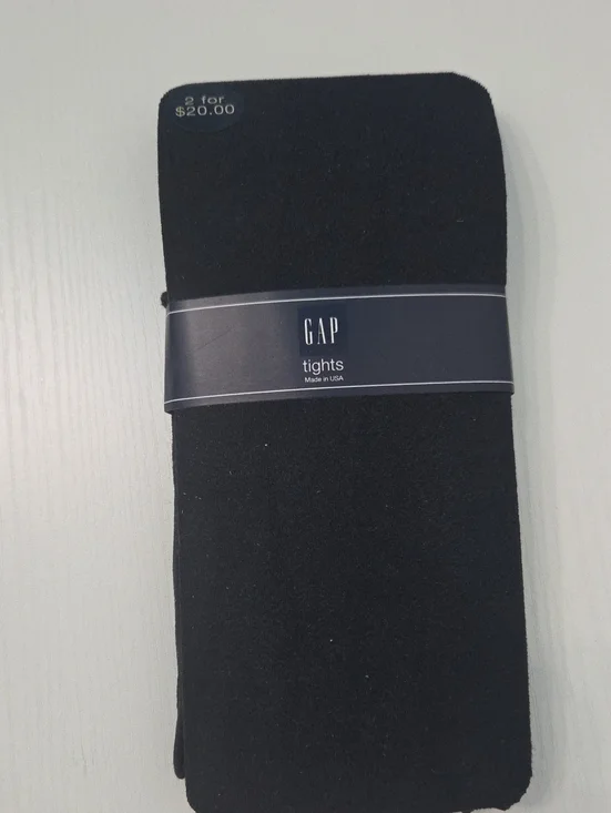 GAP Black Opaque Tights - Classic Everyday