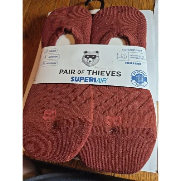 Pair Of Theives Superiair No Show Socks