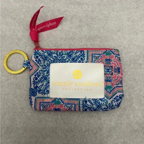 Simply Southern ID/Coin Wallet with key ring