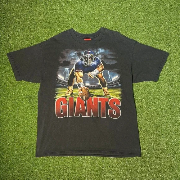 Vintage 2000's Original Y2K New York Giants‎ T-Shirt Mens XXL NFL Football Tee