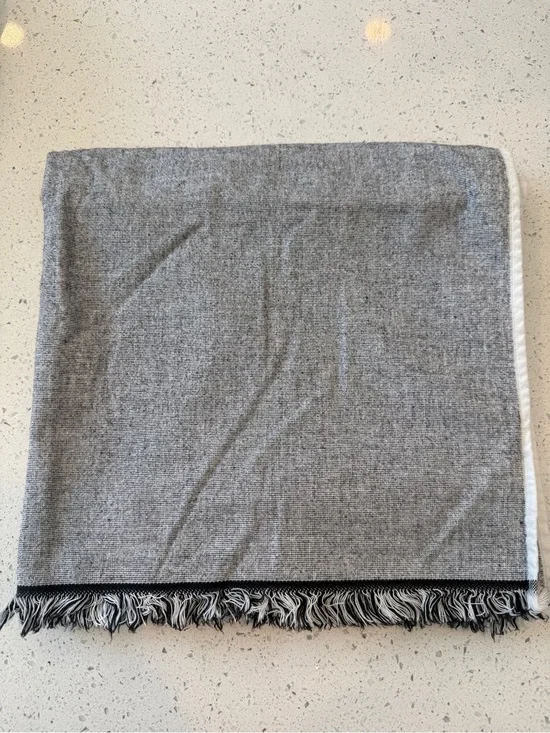 CB2 Chambray Bath Towels, Set of 4 + Hand Towel
