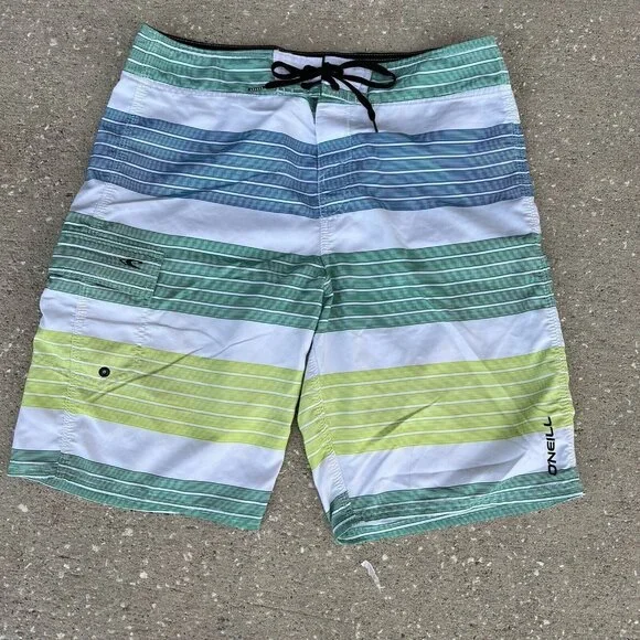 O Neill Boardshorts Mens 32 Swim Trunks‎ Bathing Suit Surf Beach