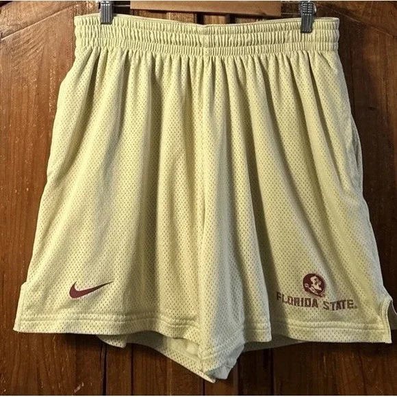 Mens‎ Nike Dri Fit Florida State FSU Club Woven Flow Shorts Sz 2XL