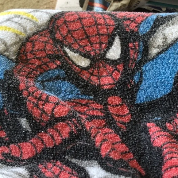 Spider-Man Graphic bathTowel - Red, Blue, Black