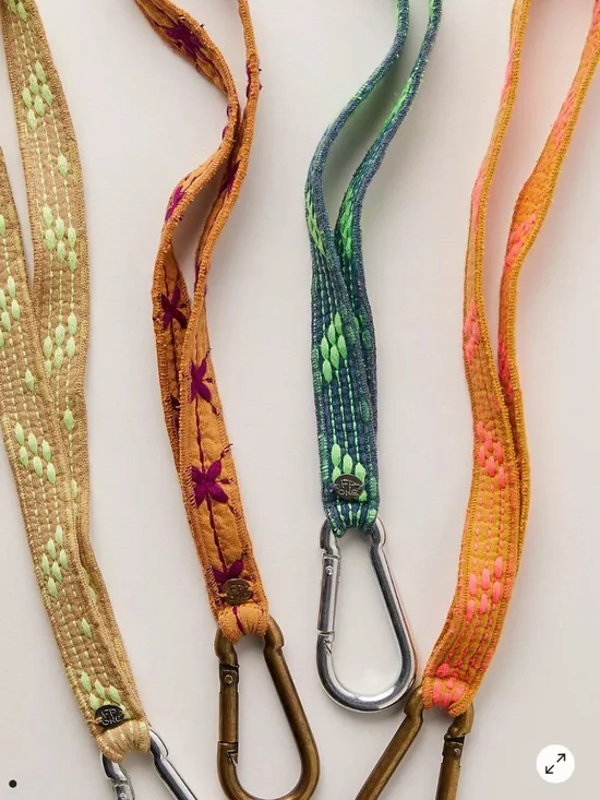 NWT Free People One Up cycled Lanyard. Excellent condition