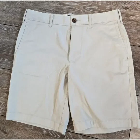 NEW J Crew Men's Khaki Shorts Size 29  Inseam 9