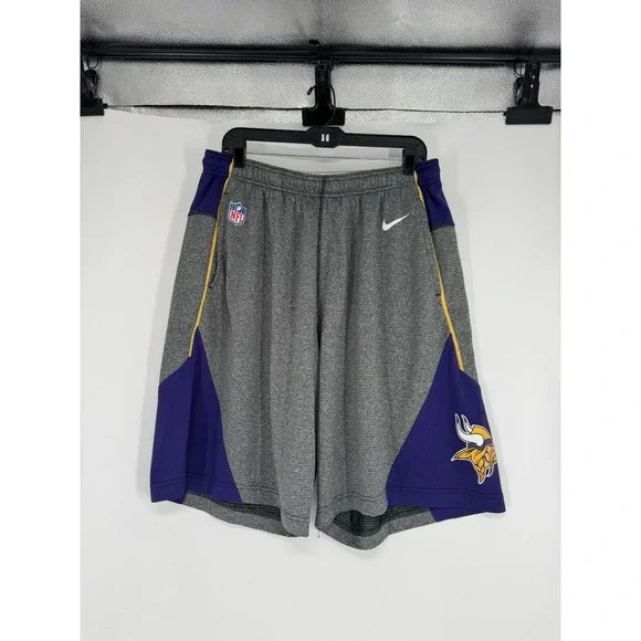 Nike On Field Minnesota Vikings Dri Fit Shorts Mens Size 2XL Football Athletic