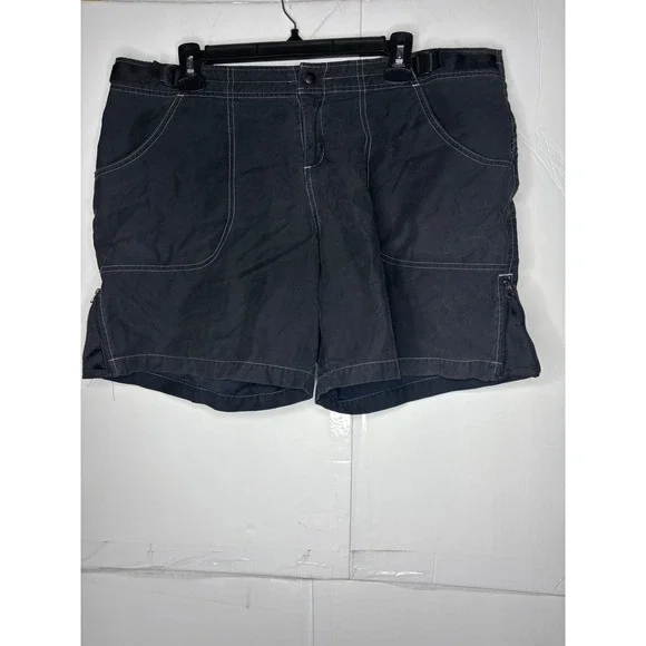 Kuhl Mens Black Kuhldry Hiking Shorts Contrast Stitch Outdoor Utility Size‎ XL
