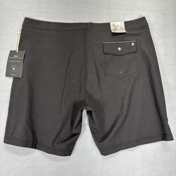 Linksoul Shorts Mens 40 Black Boardwalker‎ Boardshorts Golf Swim LS6113