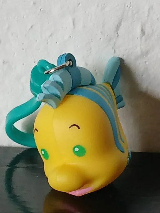 The Little Mermaid Flounder 3D Bag Clip