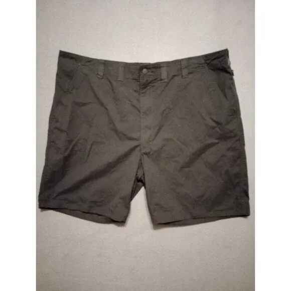Wrangler Men's Size 46 Outdoor Performance Zip Cargo Shorts Black POLYESTER