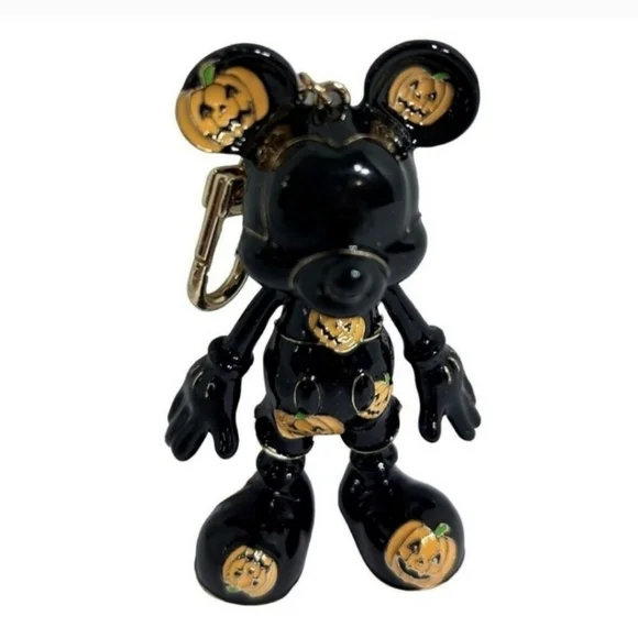 Disney x baublebar Collector Mickey's Halloween jack o lantern Pumpkin Bag charm