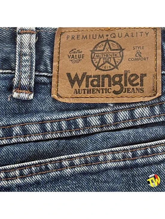Vintage 90s Wrangler Denim Shorts Made in USA Jorts Dad Jean