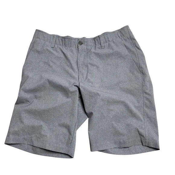 Under Armour HeatGear Mens Gray Golf Shorts Size 36‎ Performance Athletic