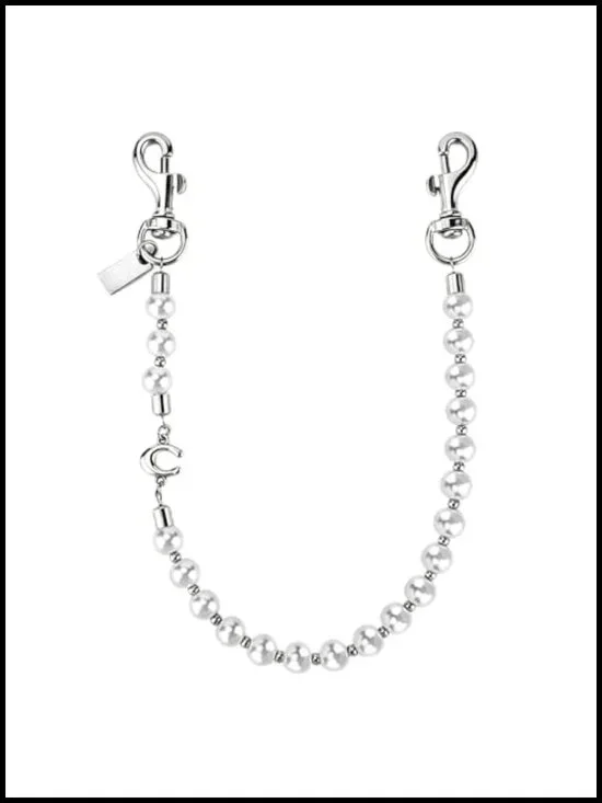 Metal Bag Charm Keychain for Purses Handbags