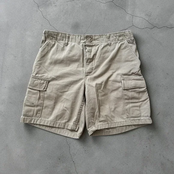 TRU-SPEC Cargo Shorts Medium khaki Tactical Utility Pockets Military Hiking