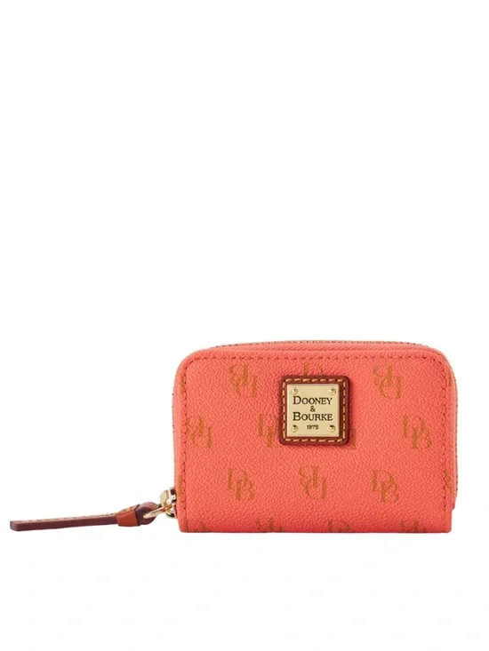 Dooney & Bourke Gretta  Zip Around Credit Card Case