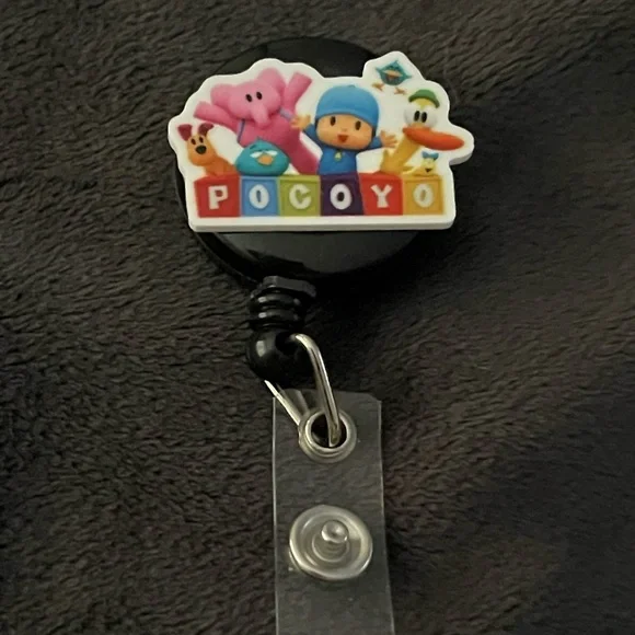Pocoyo Badge Reel Holder
