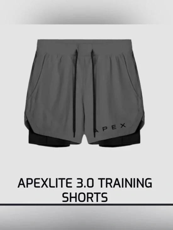 APEX Shorts Training Apexlite 3.0 Gray Workout , size M